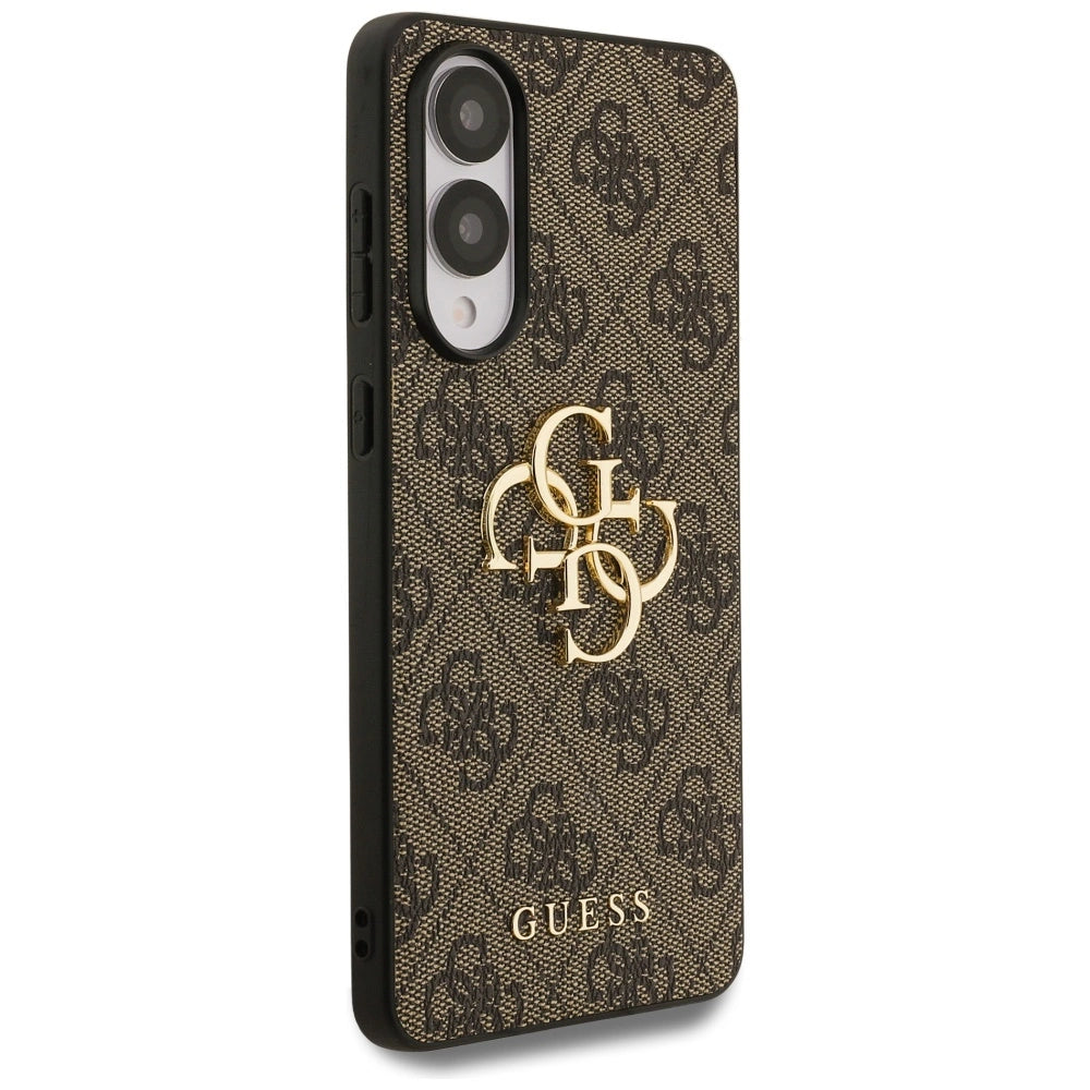 Guess Big 4G Logo Classic Logo Case for Samsung Galaxy S25 Edge - Brown_3