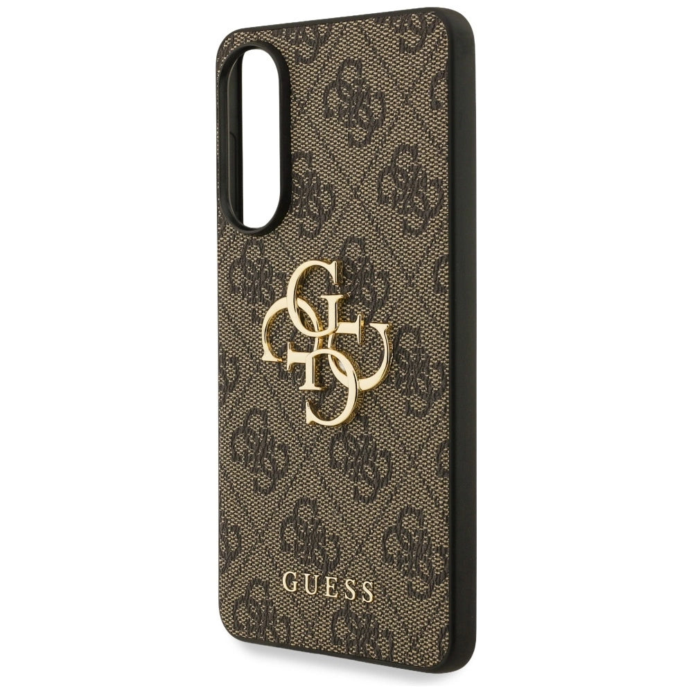 Guess Big 4G Logo Classic Logo Case for Samsung Galaxy S25 Edge - Brown_5