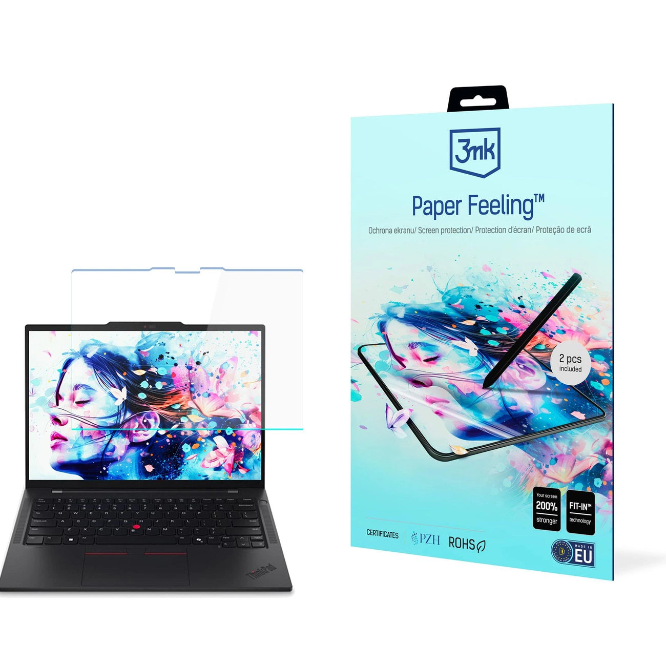 Protective film 3mk Paper Feeling for Lenovo ThinkPad T14s 2in1 Gen 1_0