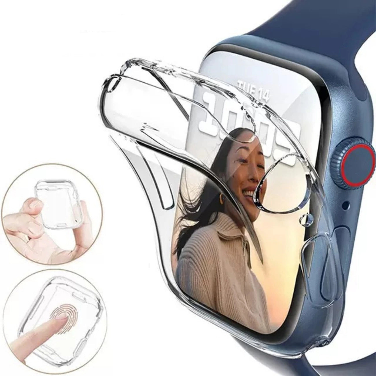 Ultra Clear Watch Case for Apple Watch 42mm (Series 10) - Clear_1