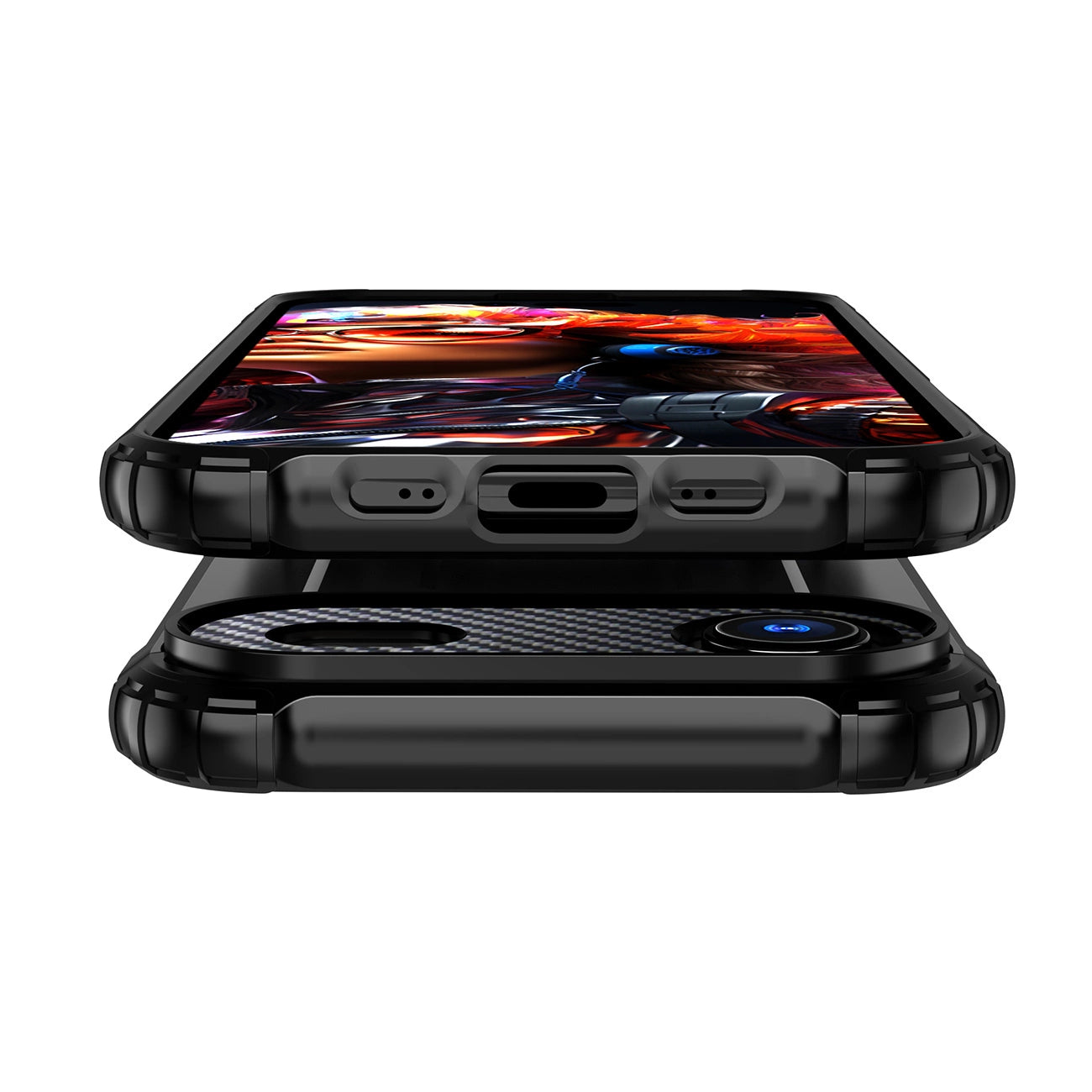 Etui Hybrid Armor na iPhone 17 Air pancerne - czarne_8