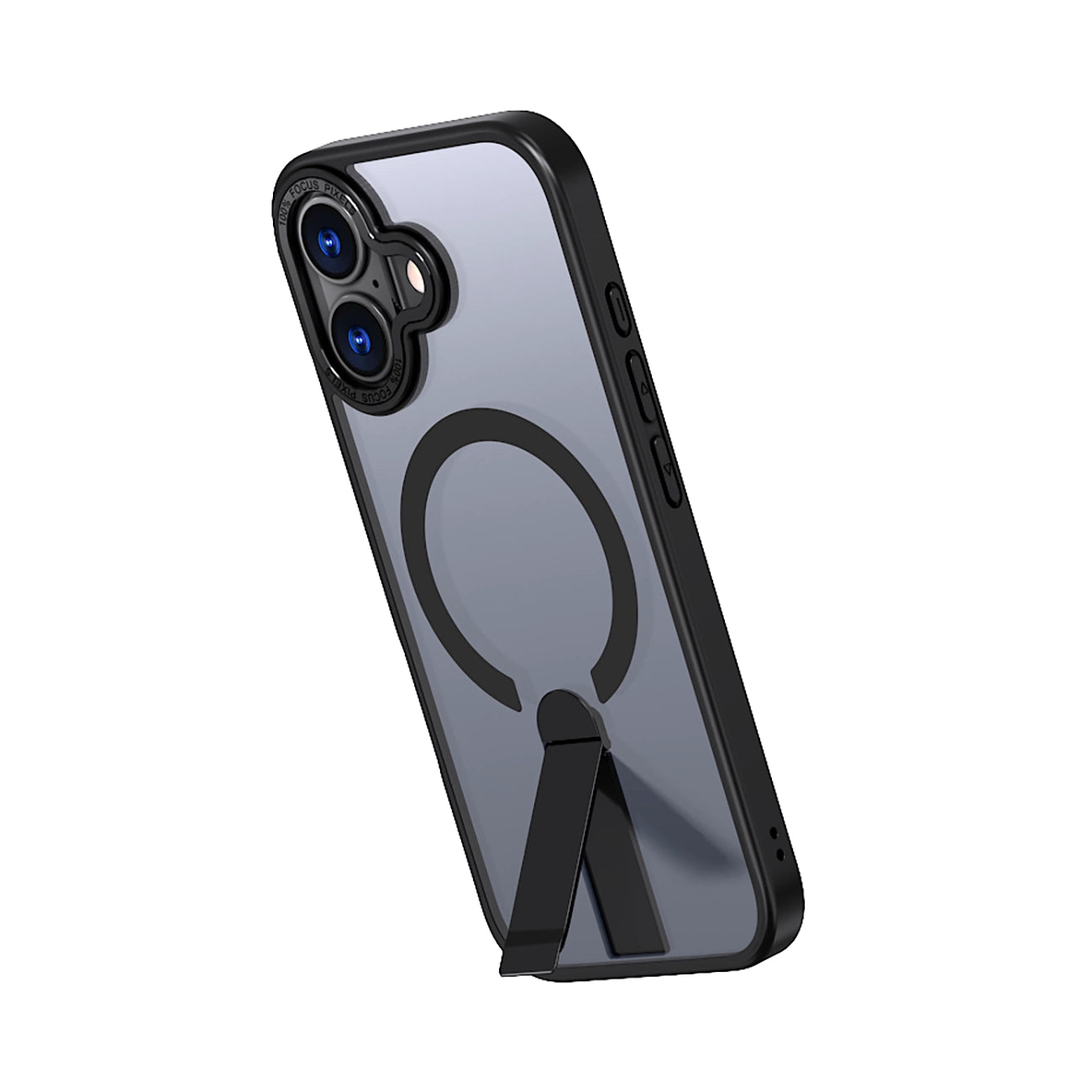 Etui Hybrid Armor X na iPhone 17 z podstawką kompatybilne z MagSafe - czarne_2