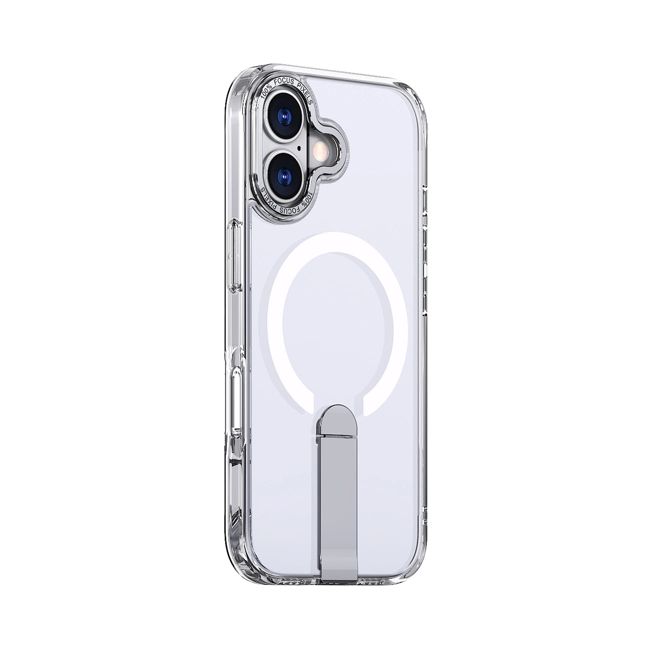 Etui Hybrid Armor X na iPhone 17 z podstawką kompatybilne z MagSafe - przezroczyste_0