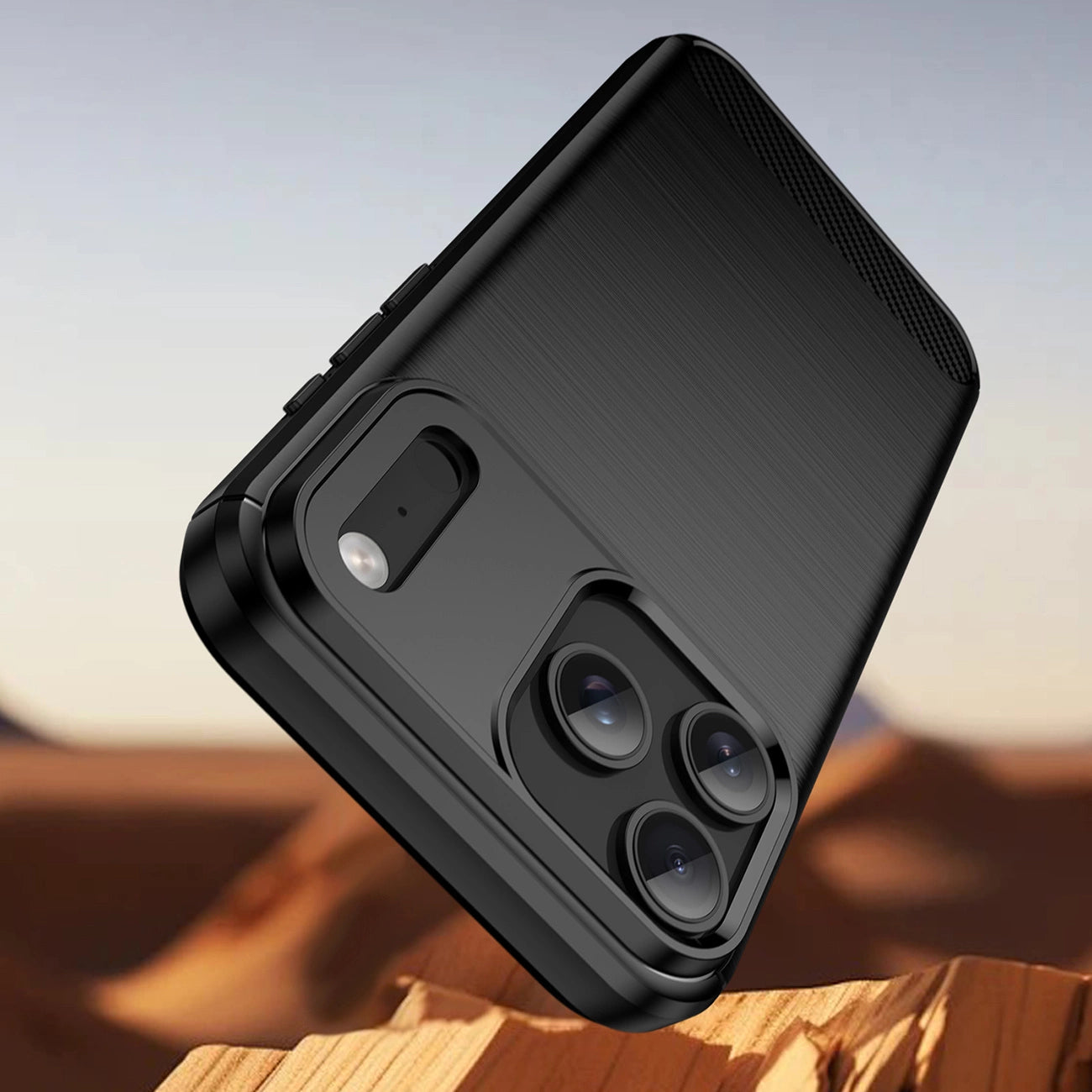 Etui Carbon Case na iPhone 17 Pro - czarne_2