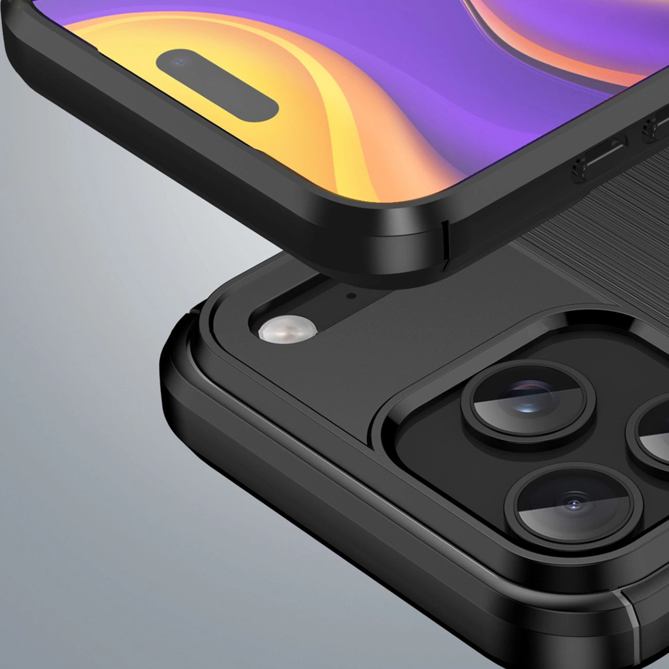 Etui Carbon Case na iPhone 17 Pro Max - czarne_4