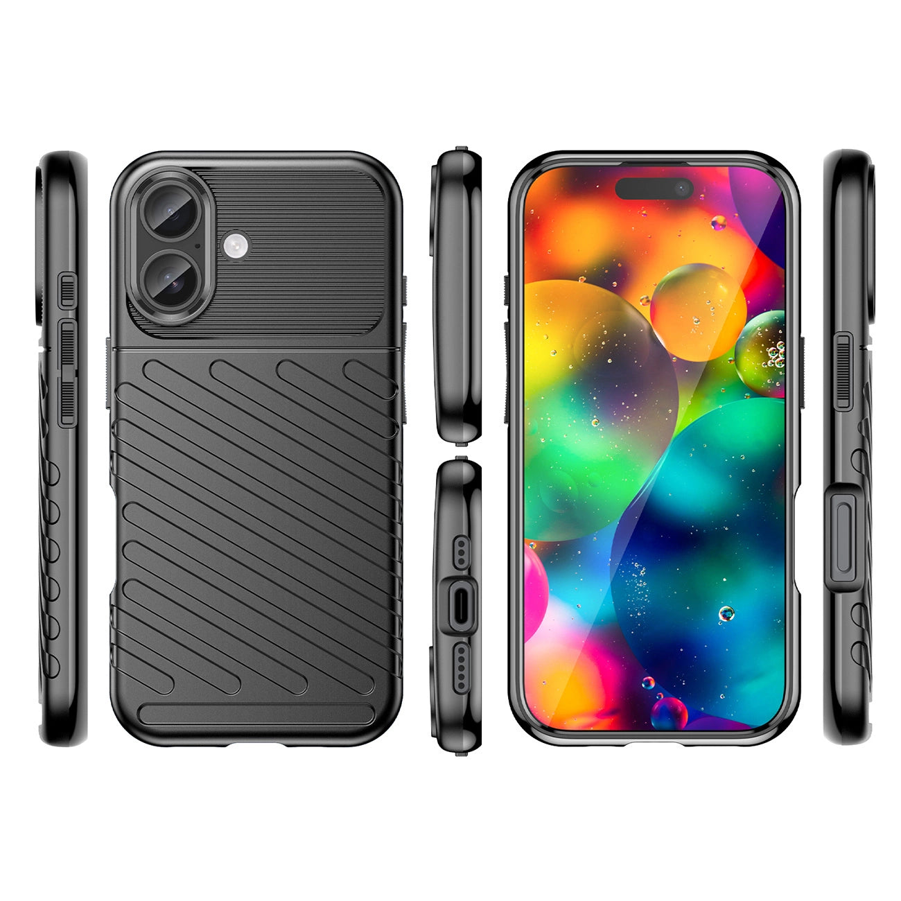 Etui Thunder Case na iPhone 17 - czarne_1