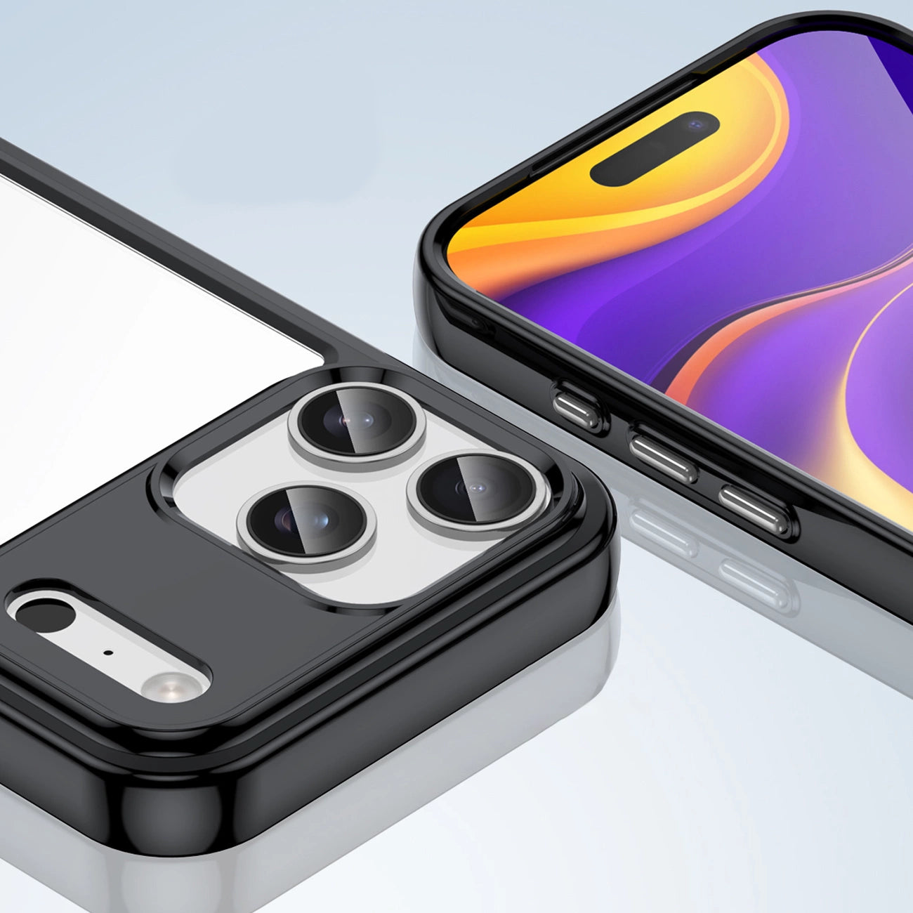 Etui Outer Space na iPhone 17 Pro - czarne przezroczyste_5