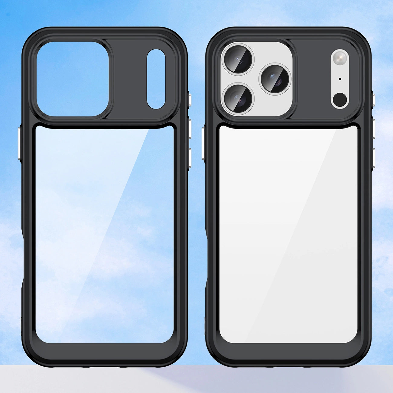 Etui Outer Space na iPhone 17 Pro - czarne przezroczyste_7