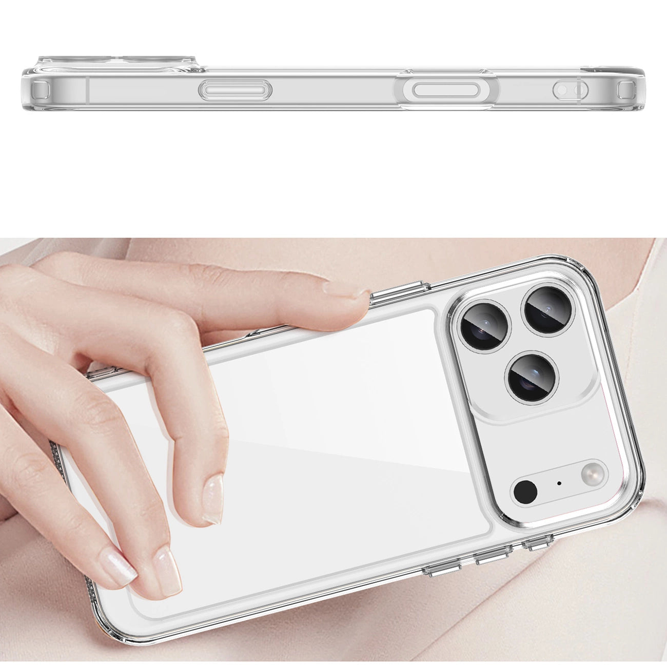Etui Outer Space na iPhone 17 Pro Max - przezroczyste_3