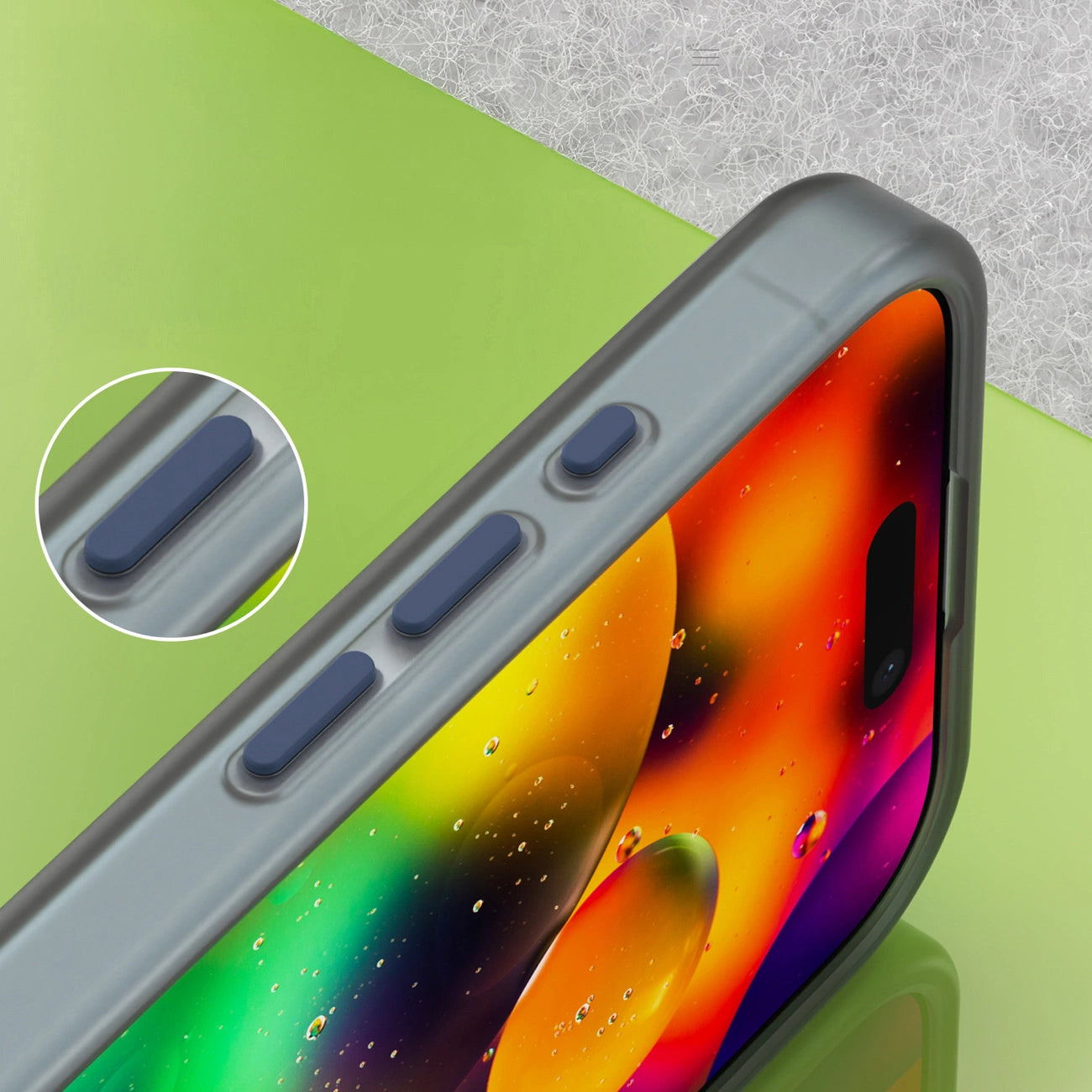 Etui Magnetic Abrasive na iPhone 17 kompatybilne z MagSafe - matowe niebieskie_6