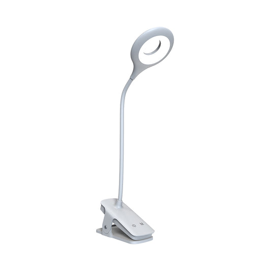 Mini Wozinsky Wireless LED Reading Lamp with Clip + USB-C Cable - White_0