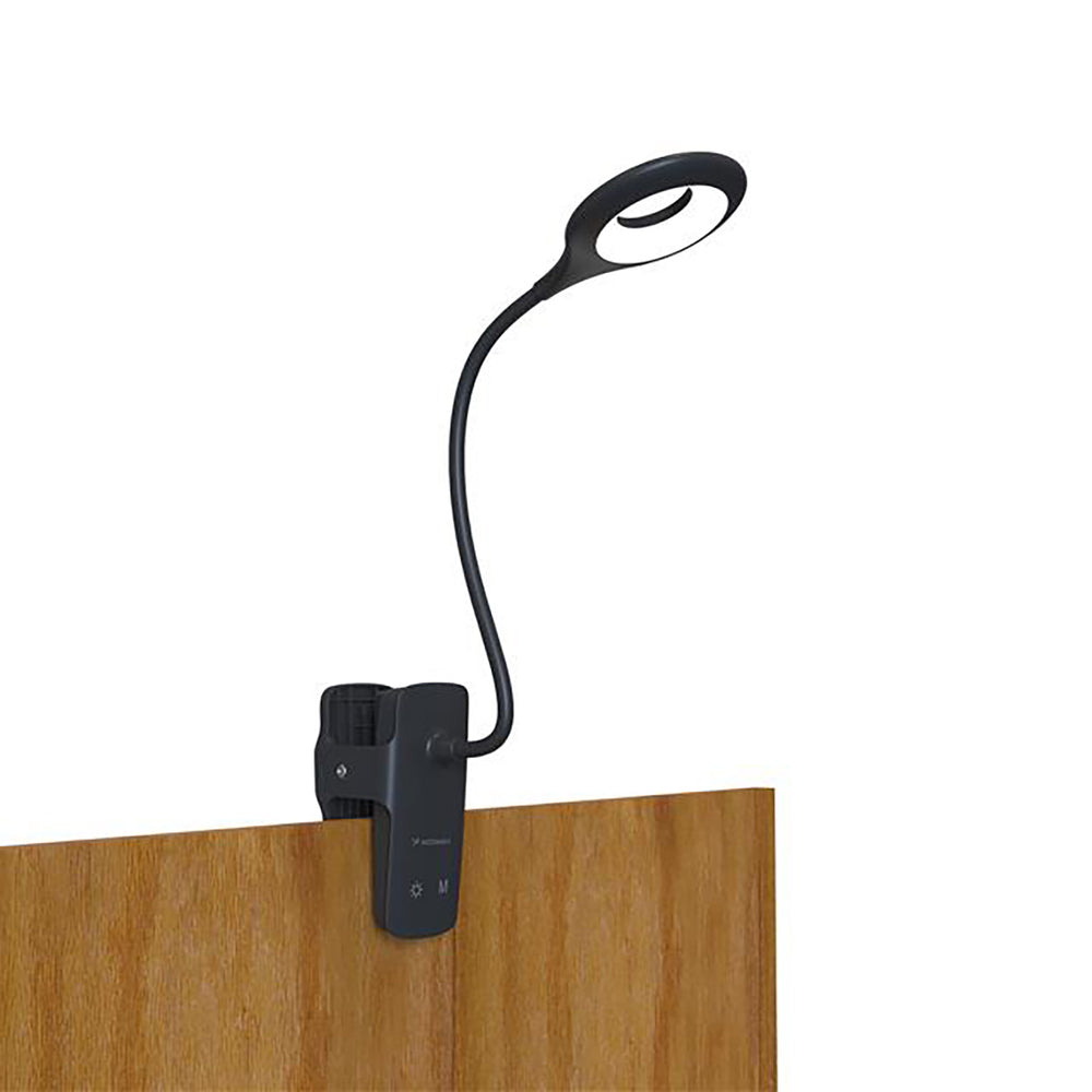 Mini Wozinsky Wireless LED Reading Lamp with Clip + USB-C Cable - Black_4
