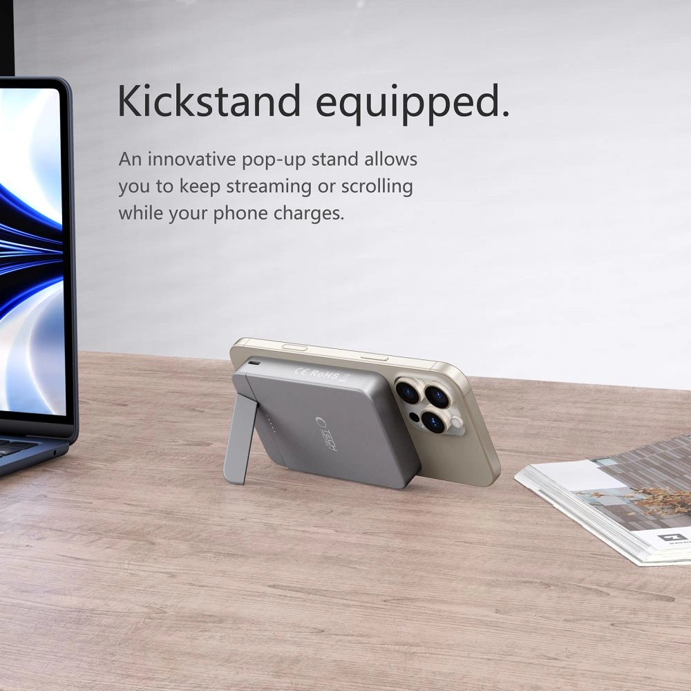 Powerbank Tech-Protect PB14 LifeMag MagSafe 10000 mAh - gray_6