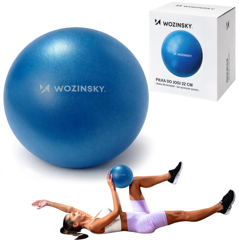 Wozinsky WPDP-N22 rehabilitation exercise ball 22cm - blue_5