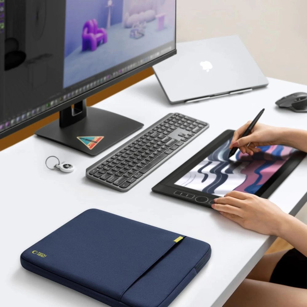 Tech-Protect Defender Laptop Bag 13-14 - Navy Blue_10