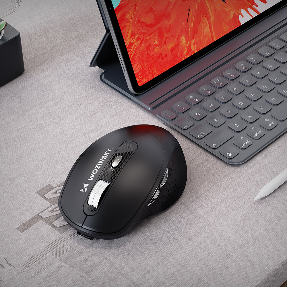 Wozinsky WMGK-1134 Ergonomic Wireless Mouse - Black_5
