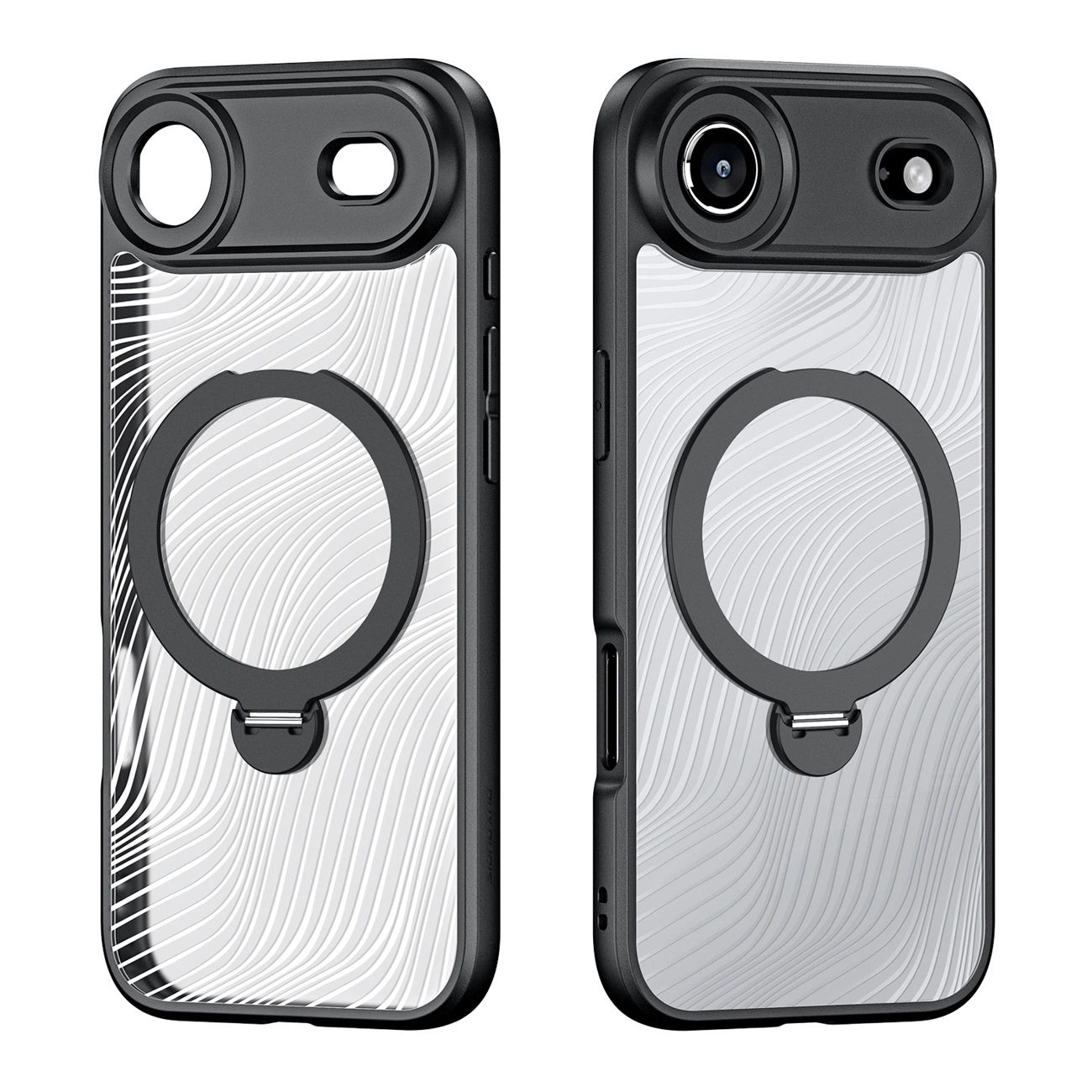 Dux Ducis Aimo Mag Case with Magnetic Ring and Stand for iPhone 17 Air – Black_1