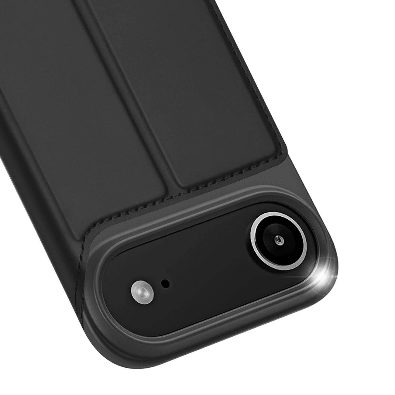 Dux Ducis Skin Pro Case for iPhone 17 Air with Flip and Card Slot - Black_4