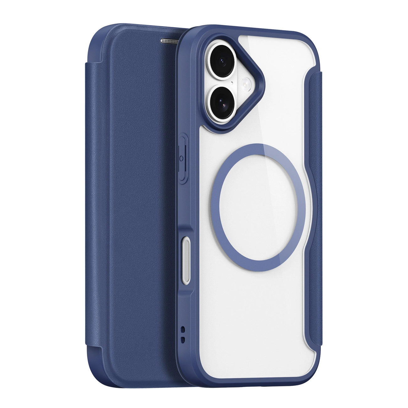 Dux Ducis Skin X Pro iPhone 17 Case with Wallet, MagSafe Compatible - Blue_0