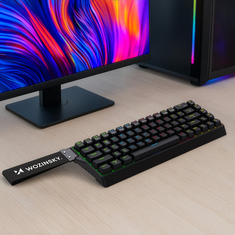 Wozinsky WKGP-1165 Mechanical Gaming Keyboard with RGB Backlight - Black_5