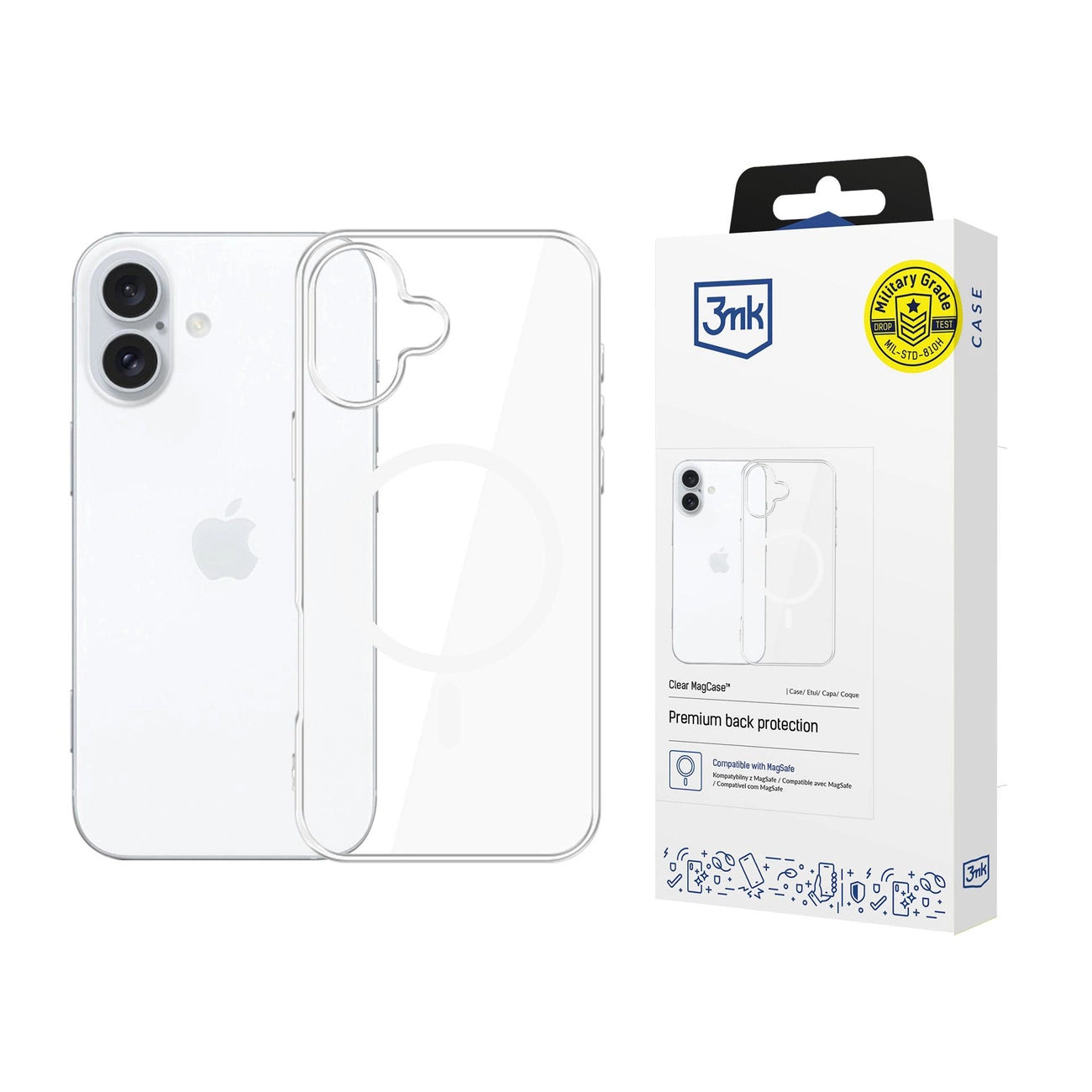 3mk Clear MagCase for Apple iPhone 17 - transparent_0