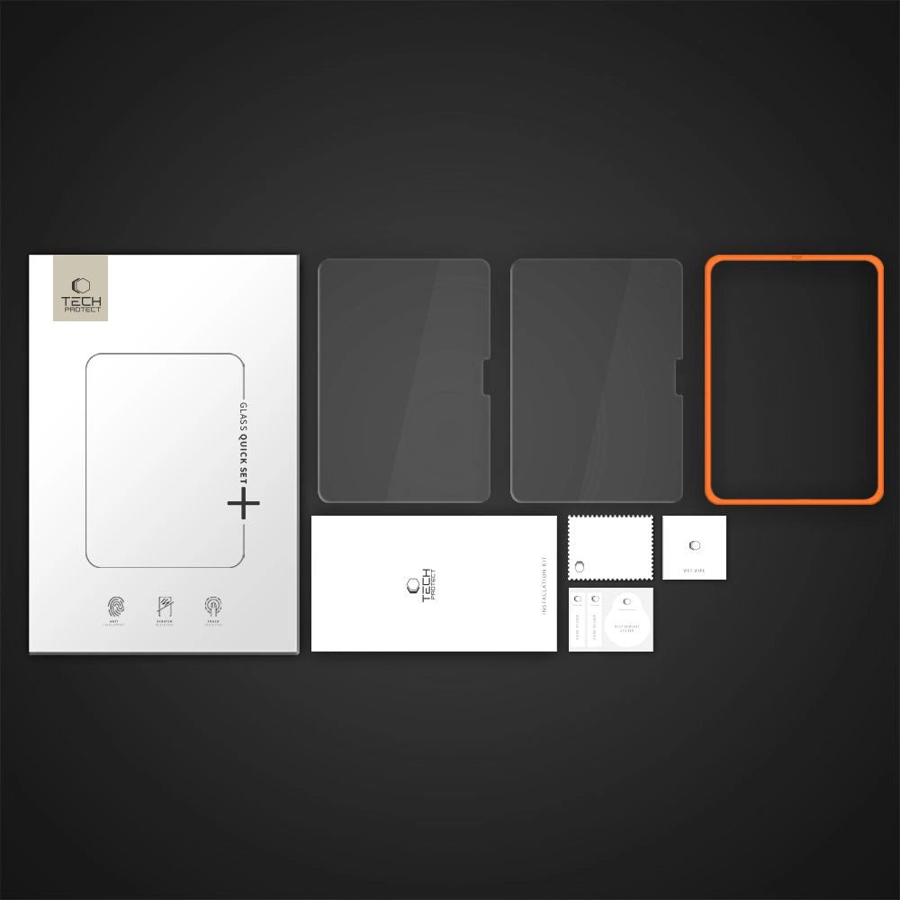 Tech-Protect Easy Set+ 2-pack tempered glass for iPad Air 11" 2024 / 2025 - transparent_4