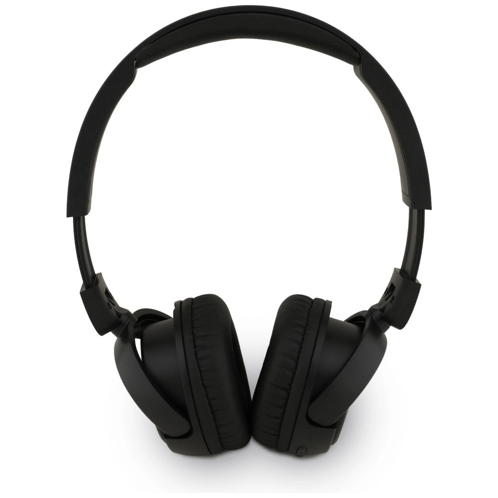 Guess Metal Logo Script Over-Ear Headphones - Black_1