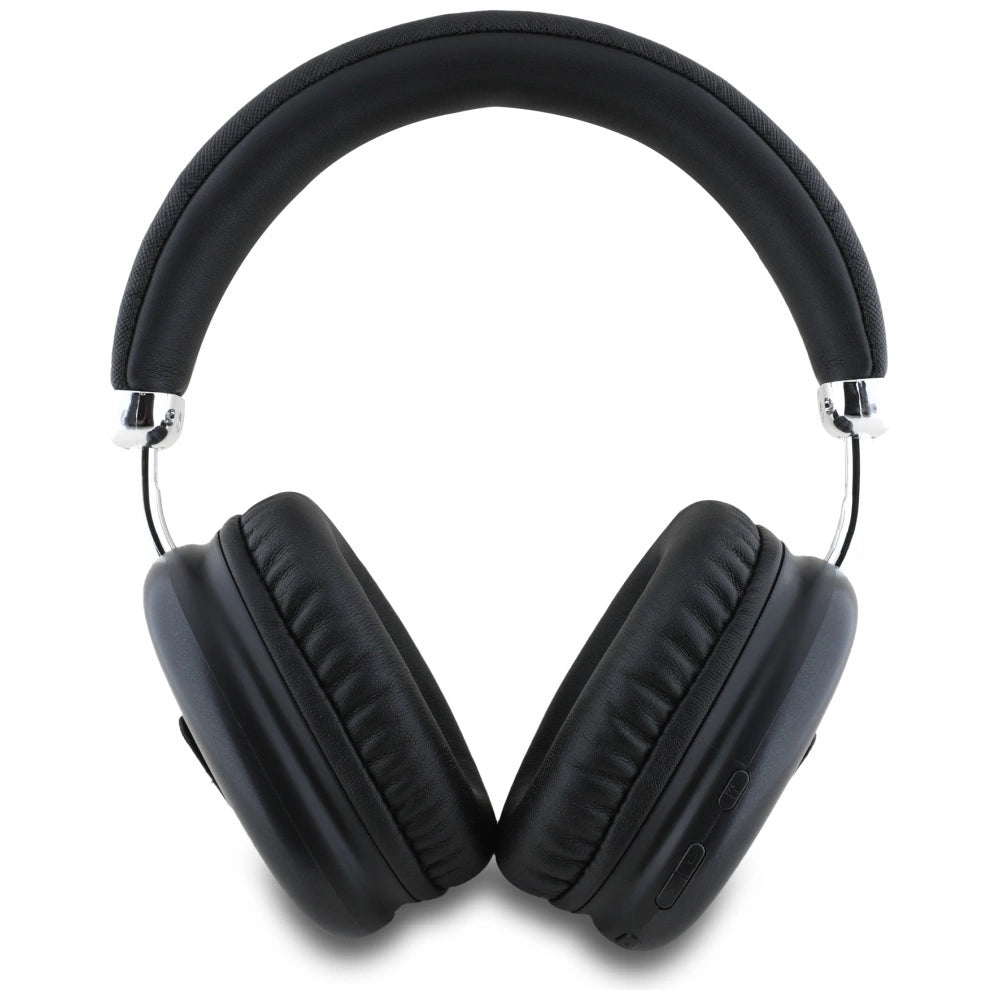 Guess Metallic Triangle Logo Over-Ear Headphones - Black_2