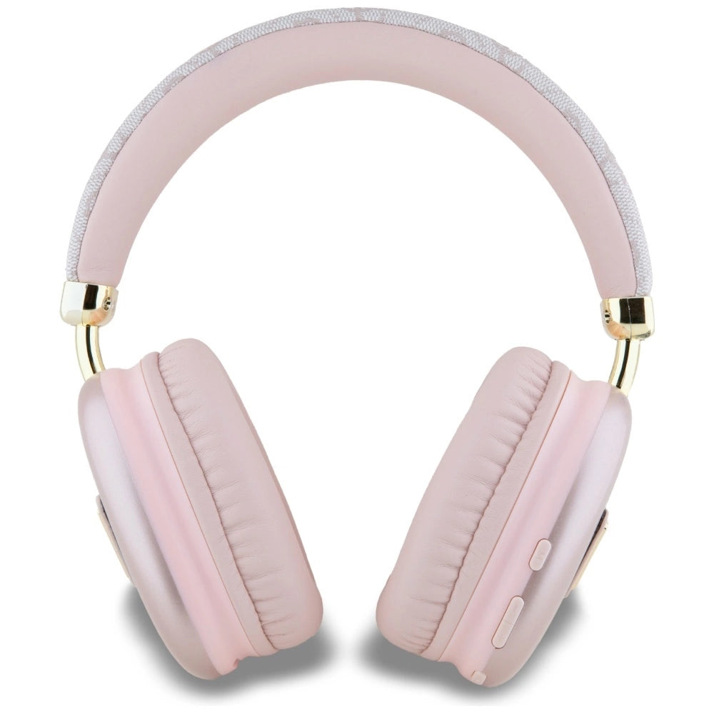 Guess Triangle Logo Over-Ear Headphones - Pink_2