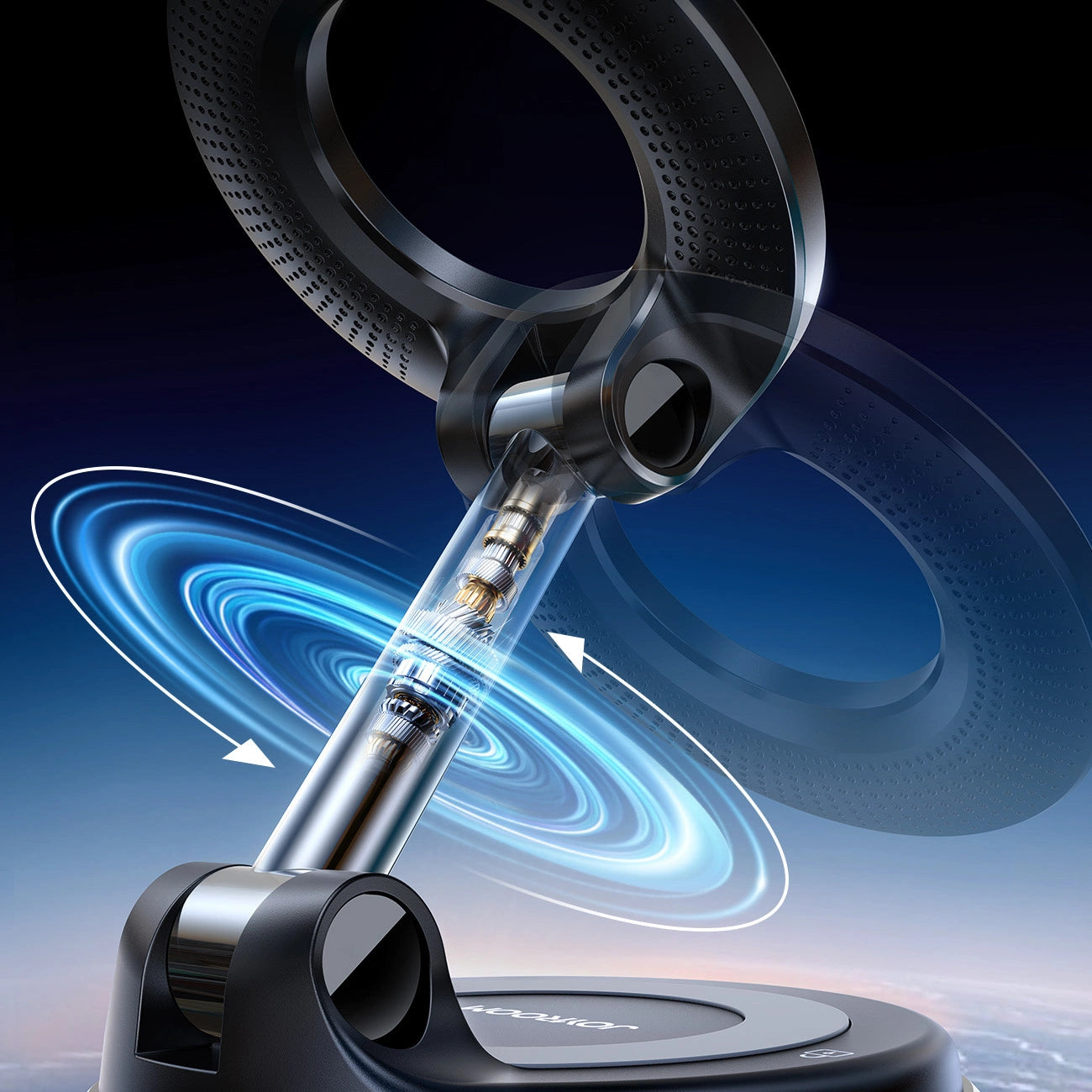 Joyroom JR-ZS501 Magnetic Car Holder Compatible with MagSafe for Dashboard - Dark Gray_6