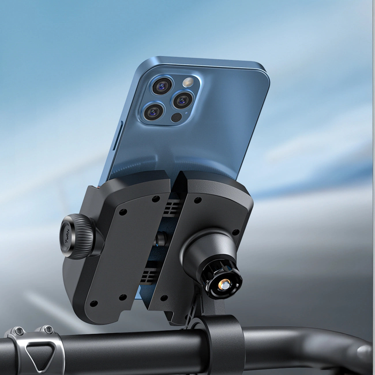 Joyroom JR-ZS431 phone holder for bike, motorcycle, scooter - black_8