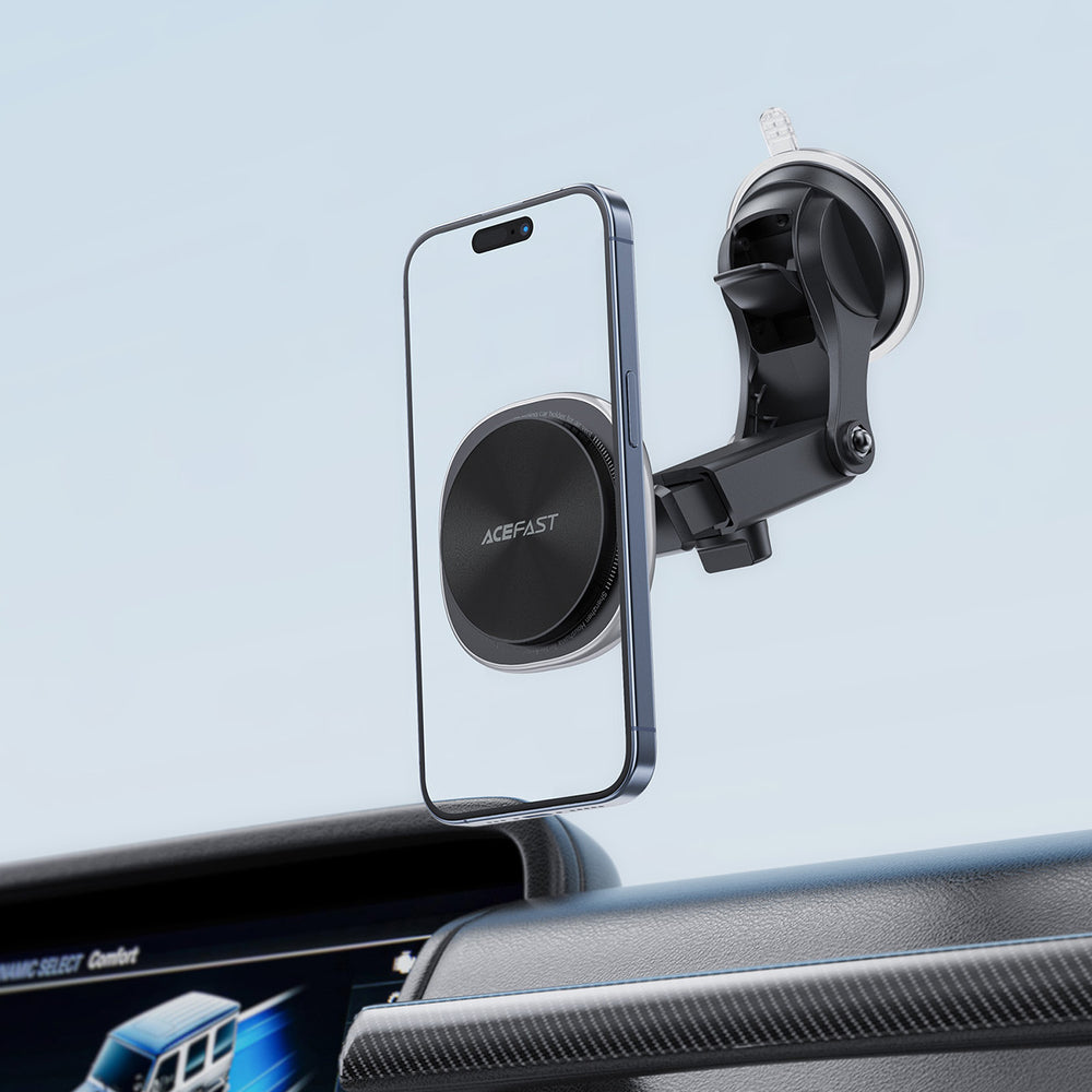 Wireless Car Charger Acefast D42, 15W, 1.67A, Silver_6