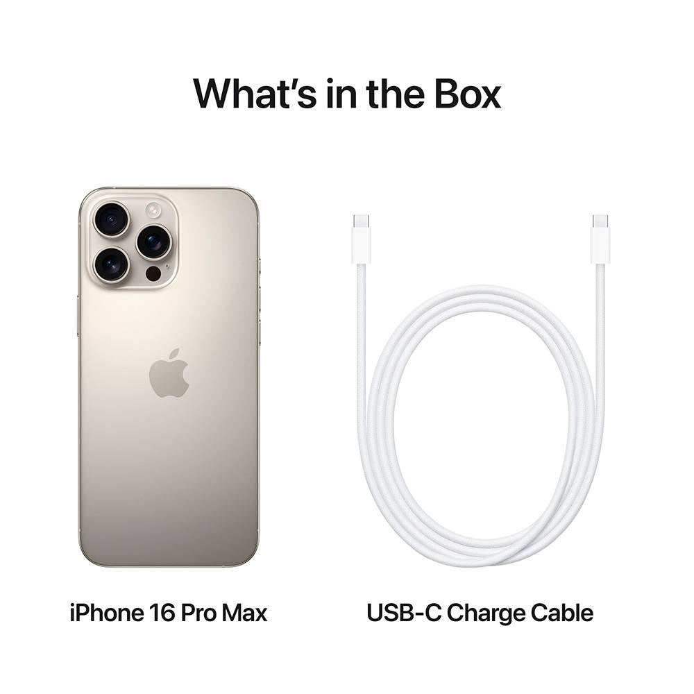 Apple iPhone 16 Pro Max 256GB Natural / Smartphone Térmico / Cor: Natural