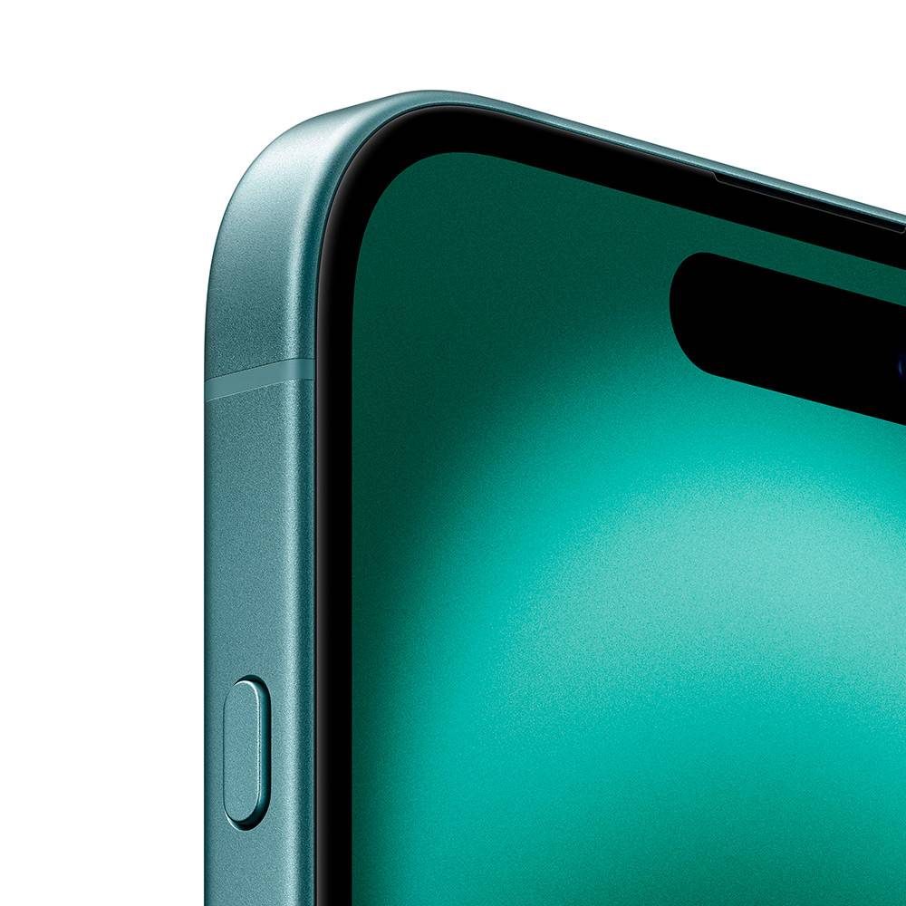Apple iPhone 16 6.1" SIM Doble iOS 18 5G USB Tipo C 256 GB Verde Azulado / Smartphone Apple
