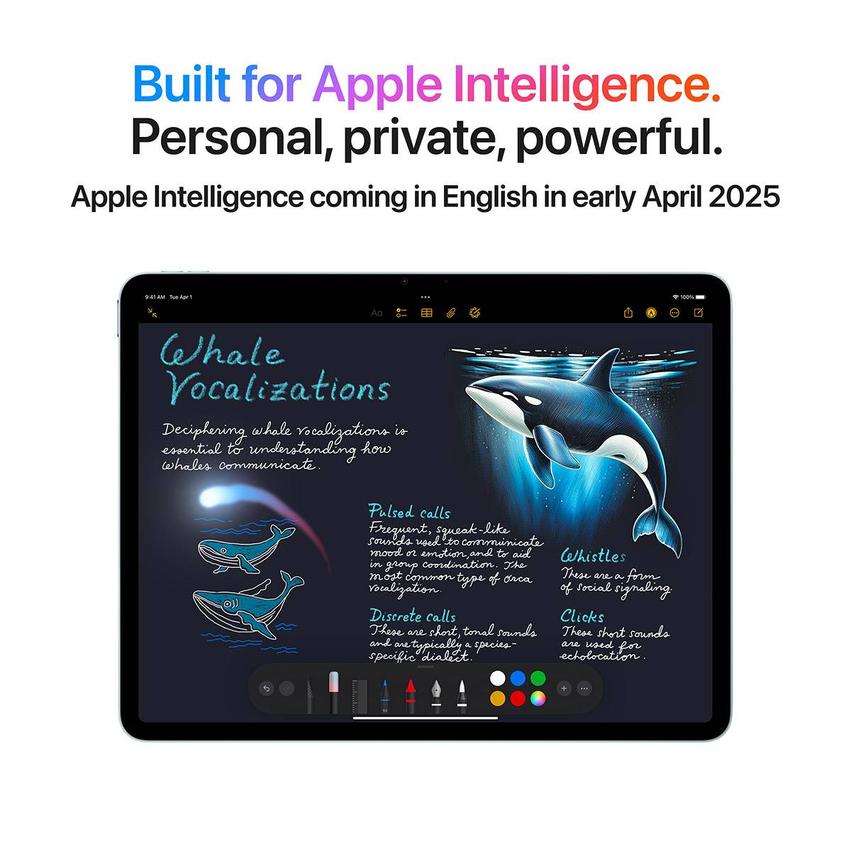 Apple iPad Air (7ª Geração) M3 13" WiFi 128GB Luz das Estrelas
