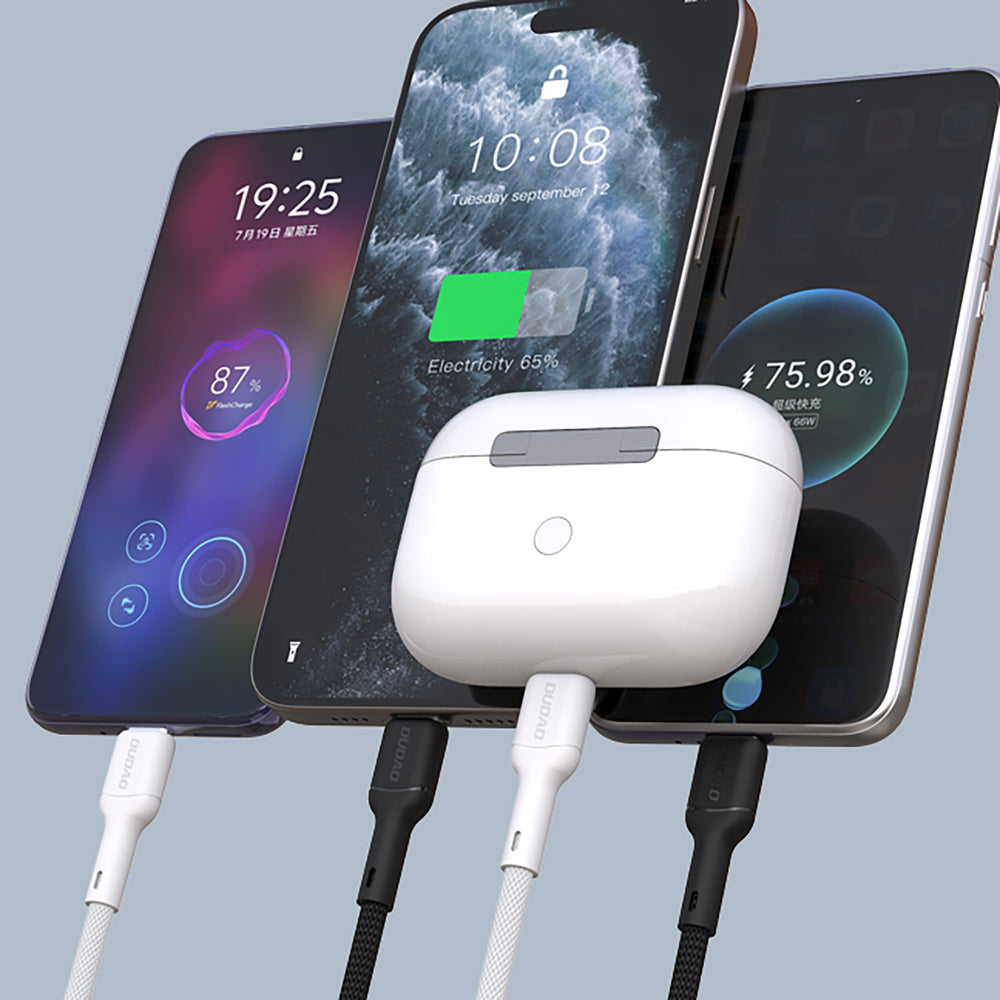 Dudao L9C 65W USB-C - USB-C Cable 1m - White_7