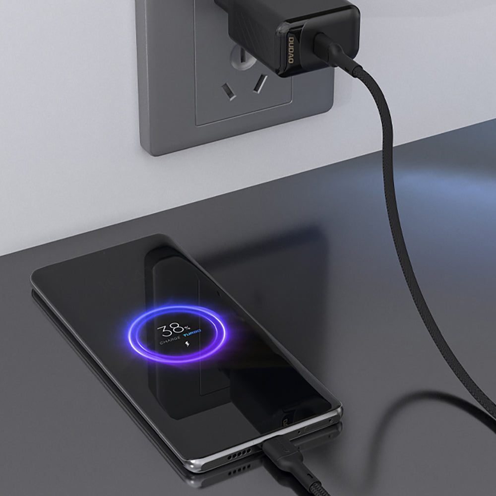 Dudao L9C 65W USB-C - USB-C 2m Cable - Black_6