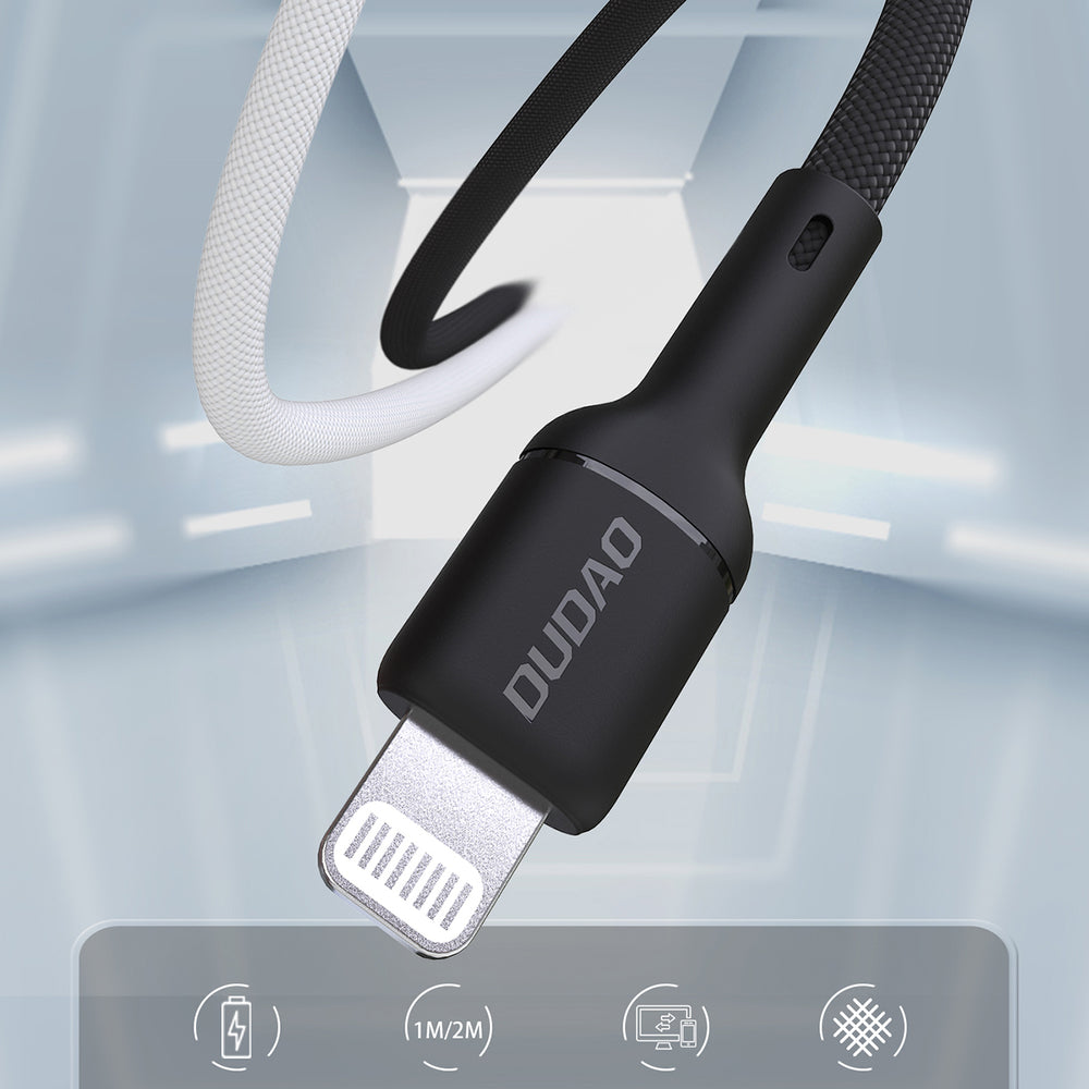Dudao L9X 30W USB-C - Lightning Cable 2m - Black_3
