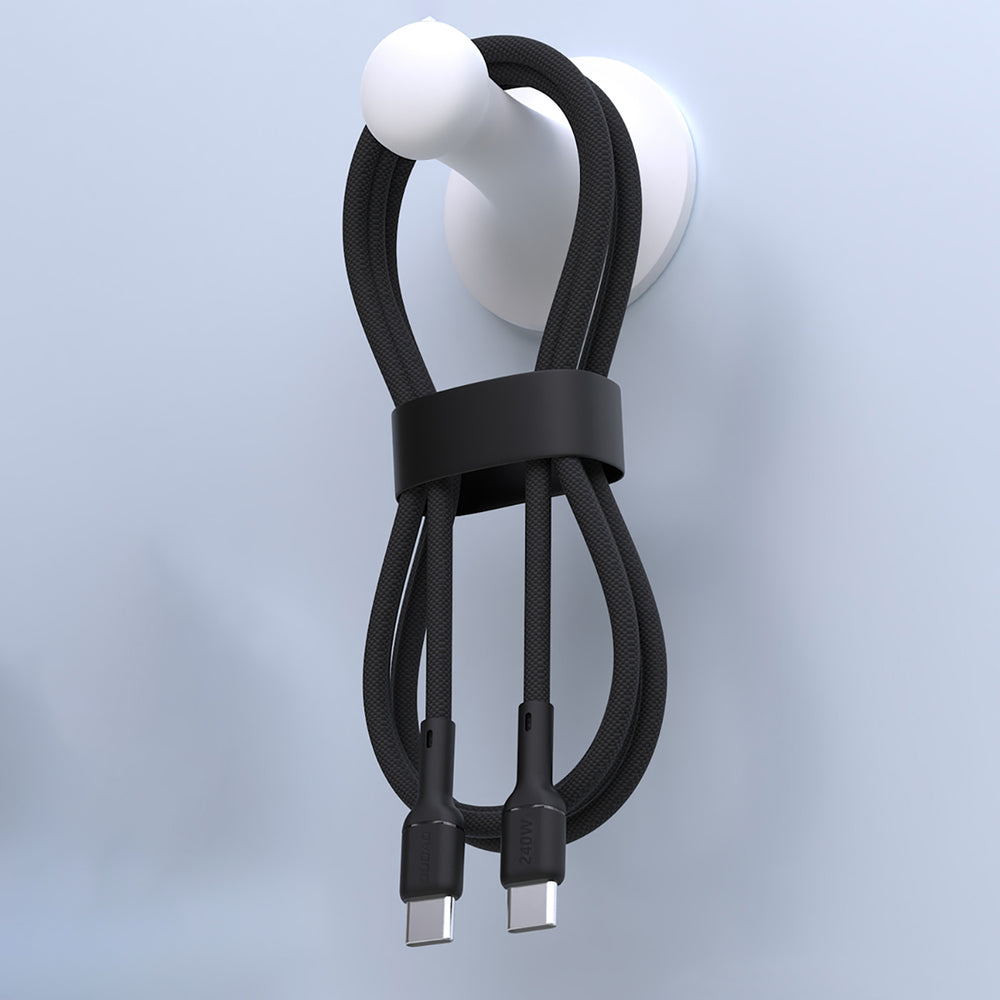 Dudao L9C Max 240W PD USB-C - USB-C Cable 1.2m - Black_4