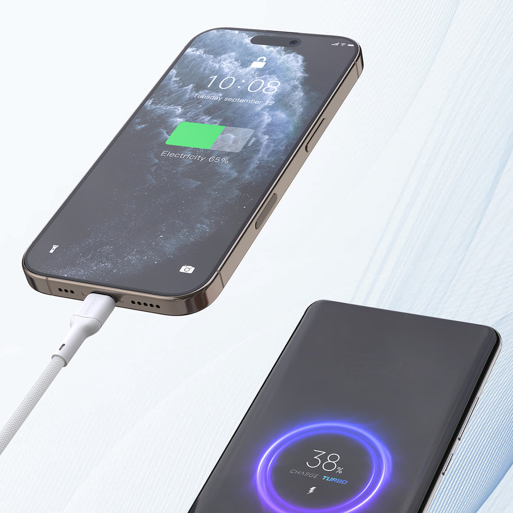 Dudao L9C Max 240W PD USB-C - USB-C 2m Cable - White_1