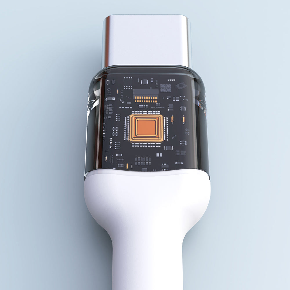 Dudao L9C Max 240W PD USB-C - USB-C 2m Cable - White_2