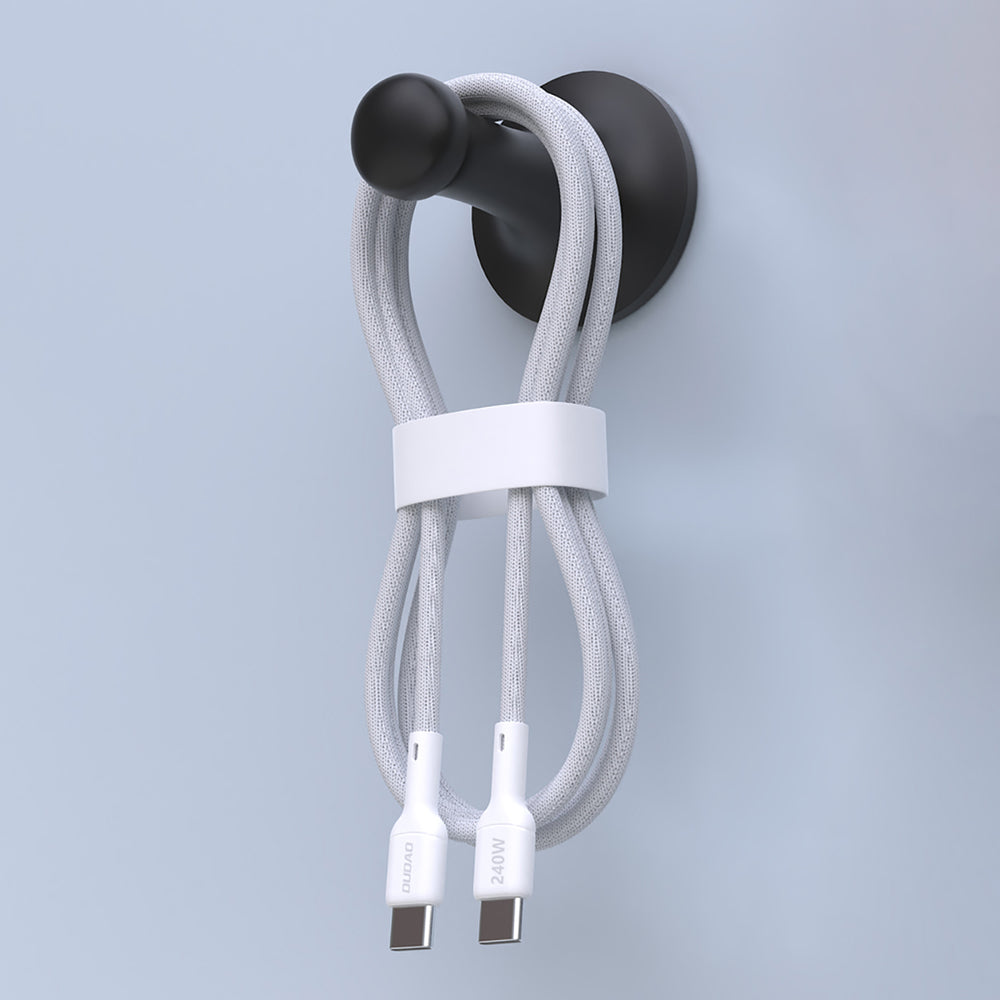 Dudao L9C Max 240W PD USB-C - USB-C 2m Cable - White_3