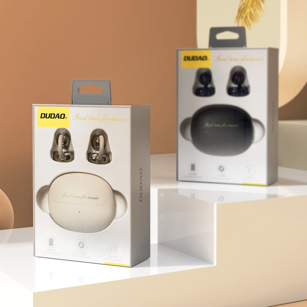 Dudao U20 TWS Bluetooth Wireless Headphones - White_5