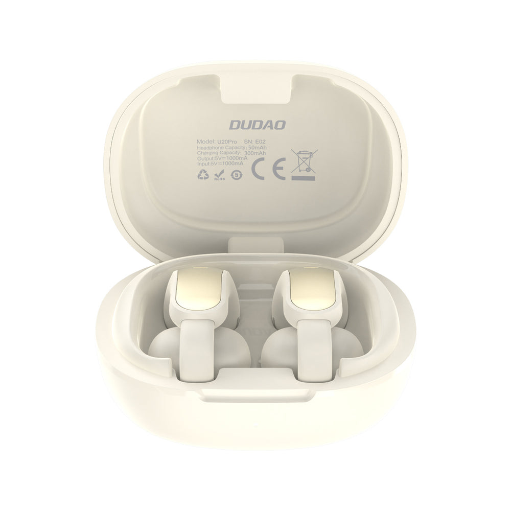 Dudao U20 Pro TWS Bluetooth Wireless Headphones - White_1