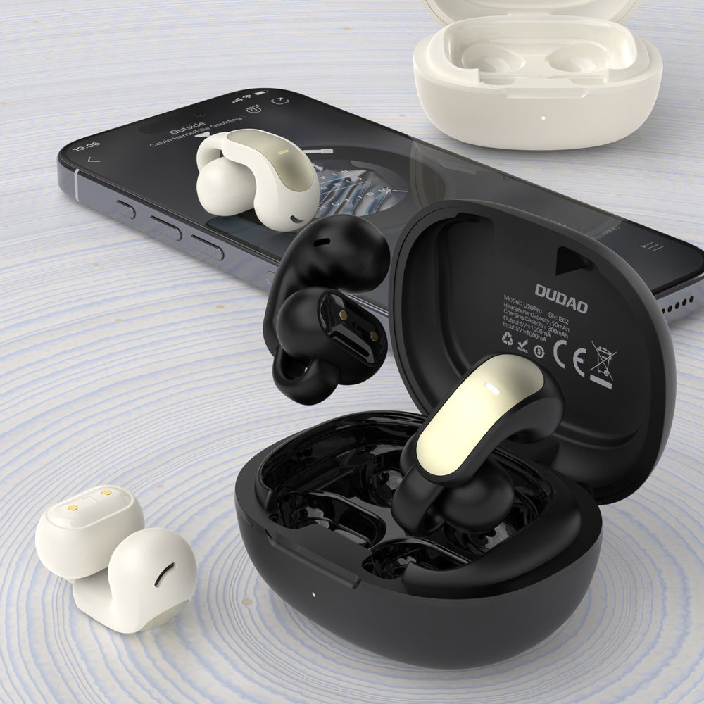 Dudao U20 Pro TWS Bluetooth wireless headphones - black_3