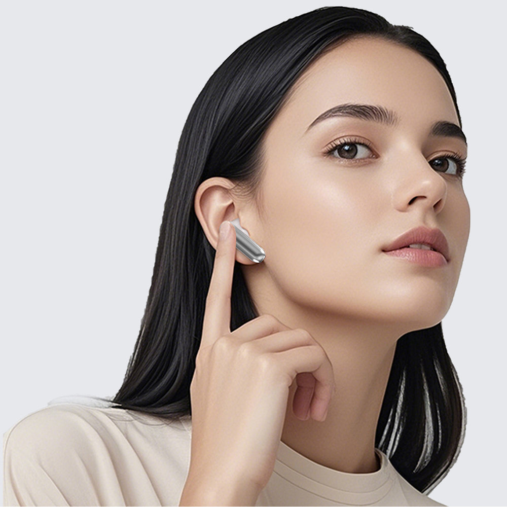 Dudao U21 TWS ANC ENC Bluetooth Wireless Headphones - White_5