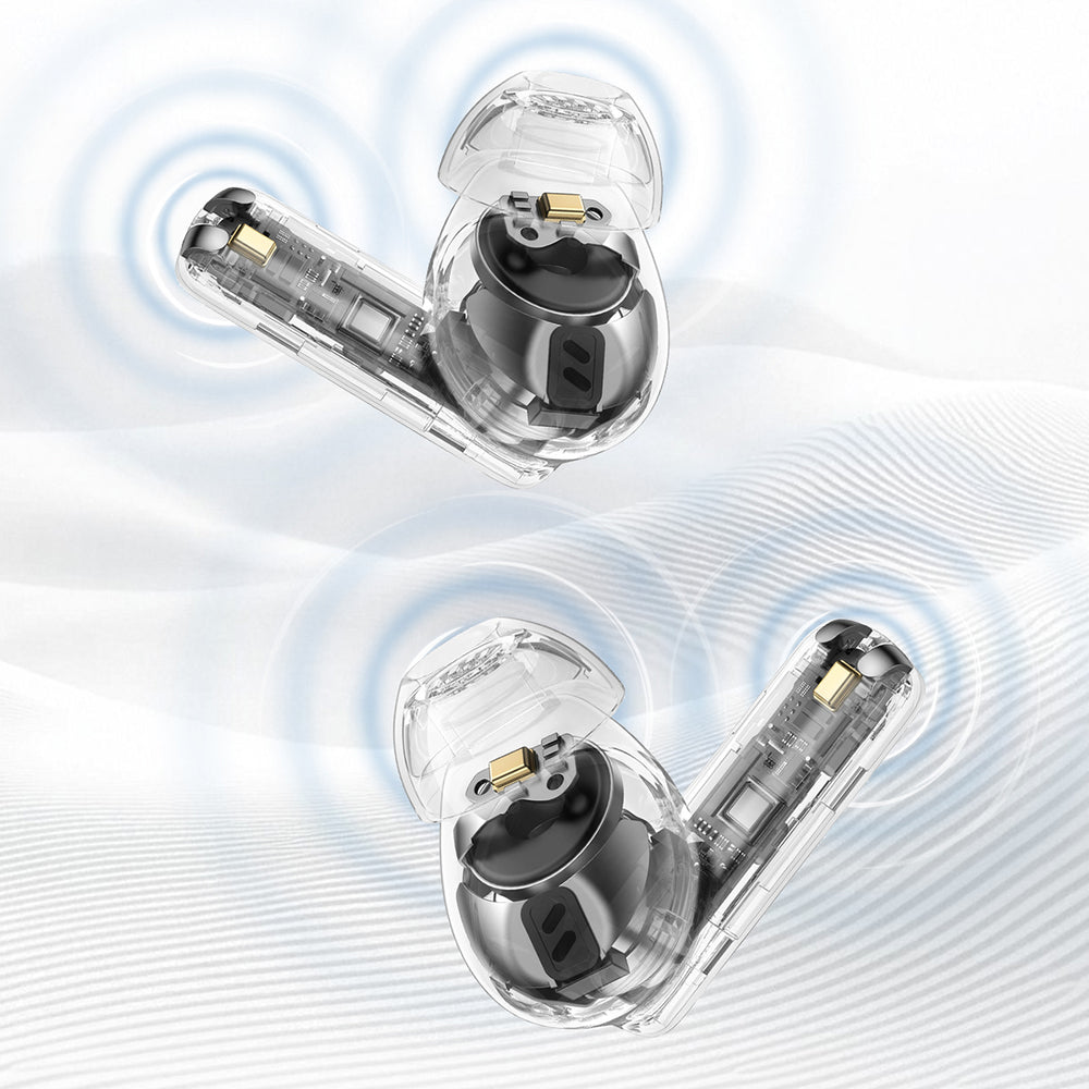 Dudao U21 TWS ANC ENC Bluetooth Wireless Headphones - Black_2