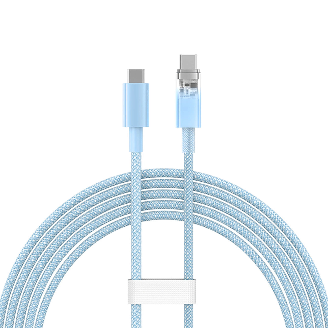Baseus Explorer 100W USB-C - USB-C Cable with Intelligent Temperature Sensor 2m - Blue_1