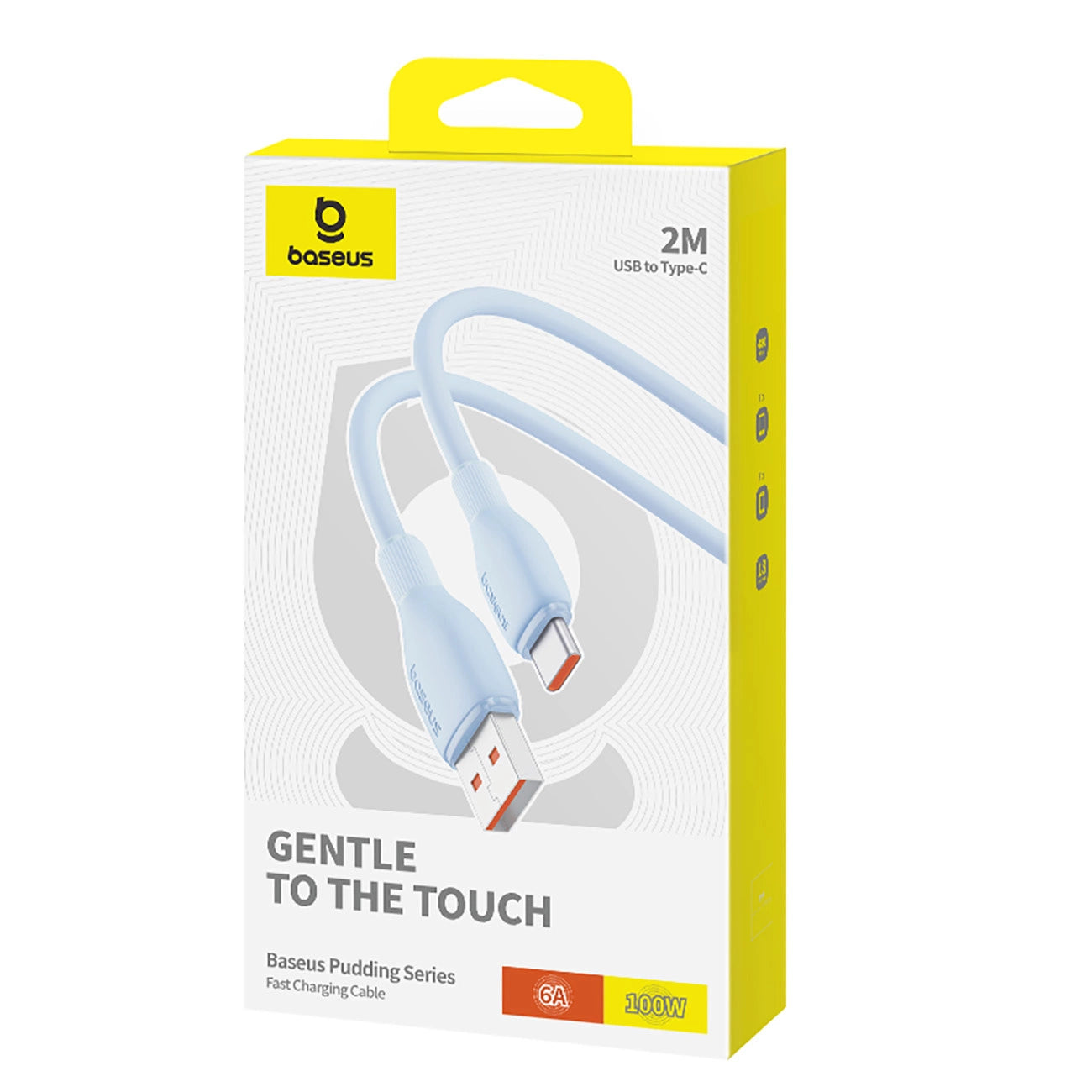 Baseus Pudding 100W USB-A - USB-C Cable 2m - Blue_10