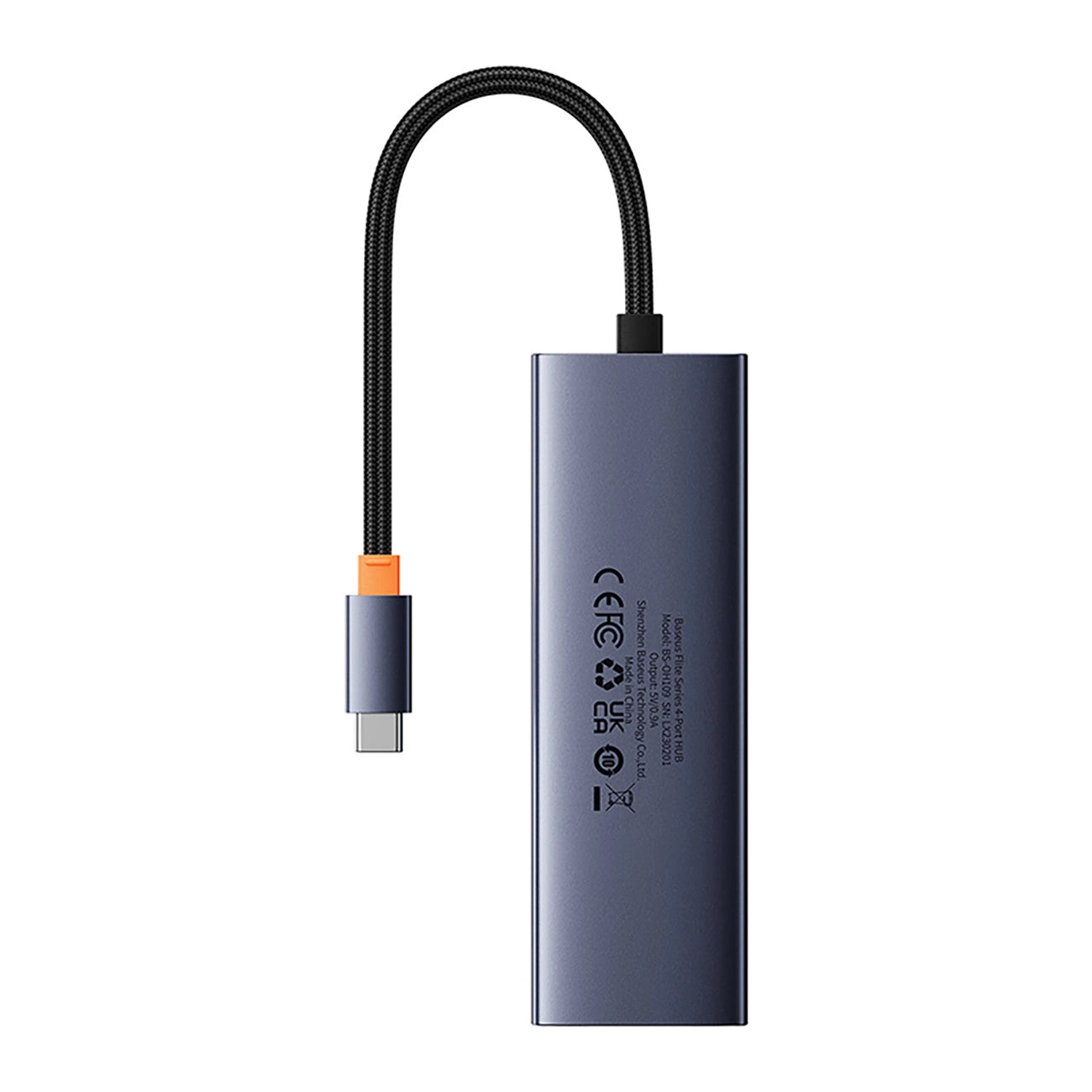 Baseus UltraJoy 4in1 USB-C Hub 3 x USB-A 3.0 + RJ45 - Gray_2